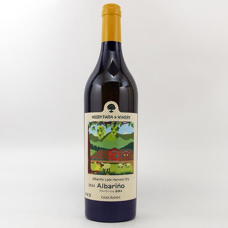 蔵王ウッディファーム アルバリーニョ遅摘み 2024 750ml 蔵王ウッディファーム アルバリーニョ遅摘み 2024 750ml