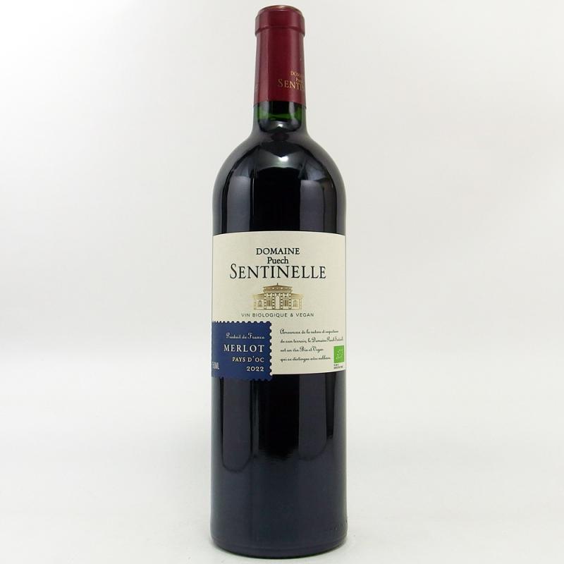 ピュッシュ サンティネル メルロ 2022 750ml IGP オック