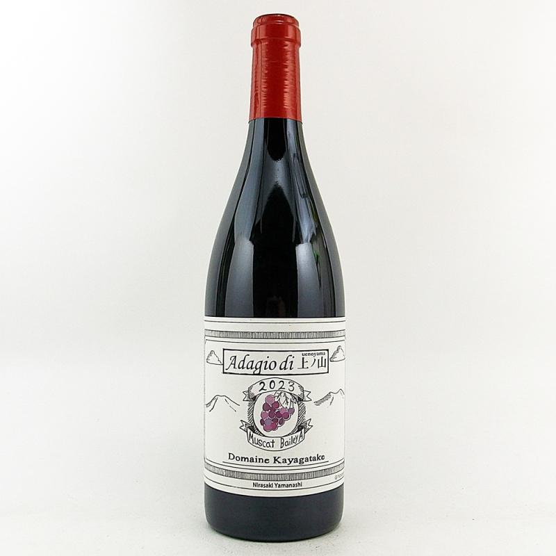 ドメーヌ茅ヶ岳 アダージョ ディ 上ノ山 マスカットベーリーA 2023 750ml 日本ワイン