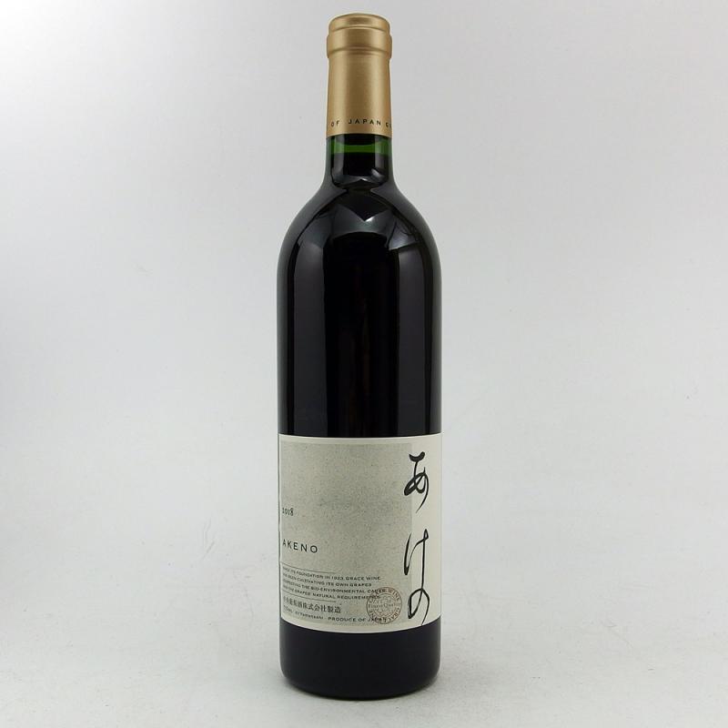 グレイス あけの 2019 750ml 日本ワイン 中央葡萄酒 キュヴェ三澤セカンドラベル