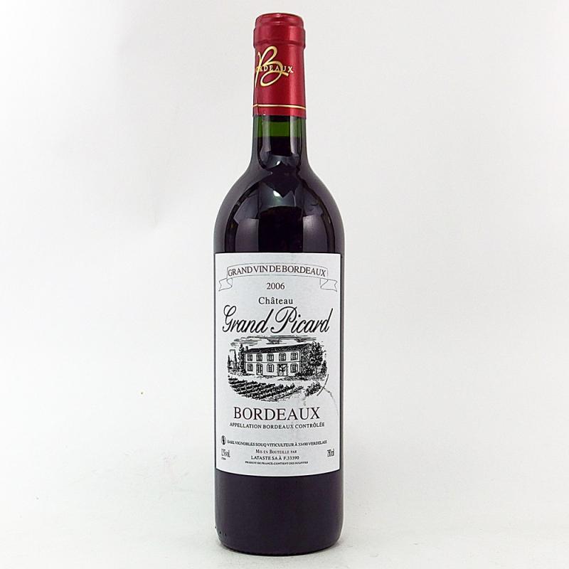 シャトー・グラン・ピカール 2006 フランス ボルドーワイン 赤ワイン
