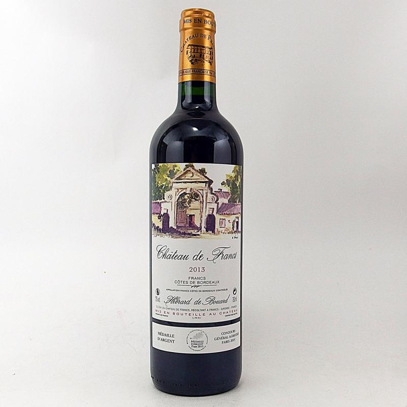 シャトー ド フラン 2013 750ml ボルドーワイン 赤ワイン 熟成ワイン