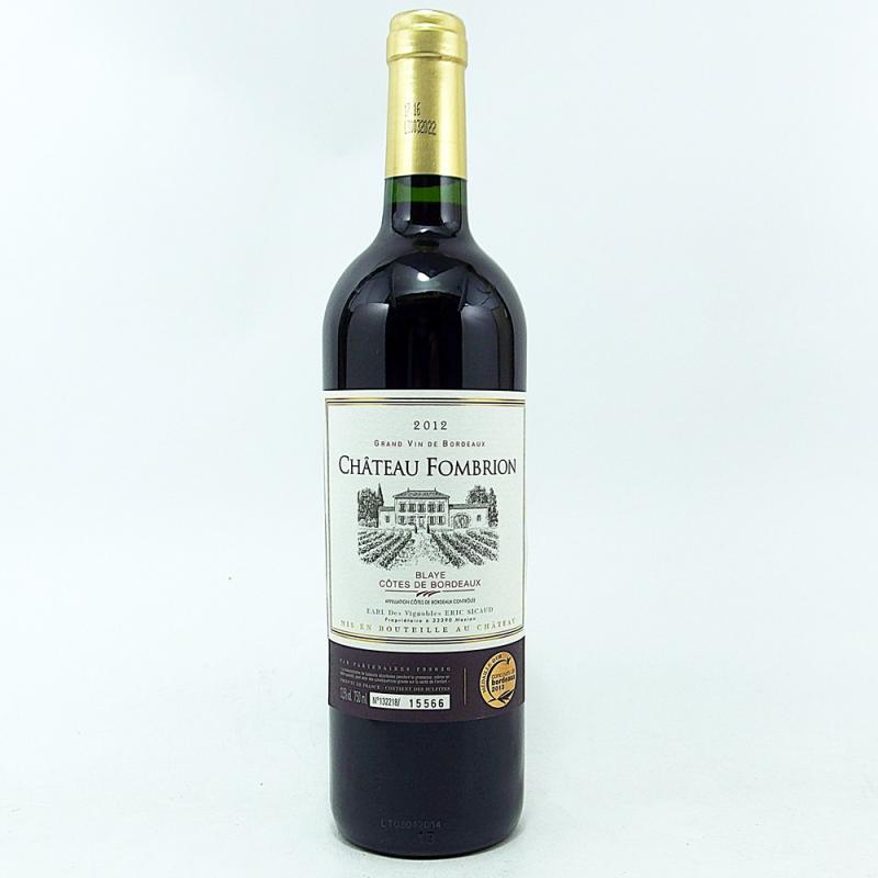 シャトー フォンブリオン 2012 750ml ボルドーワイン 赤ワイン 