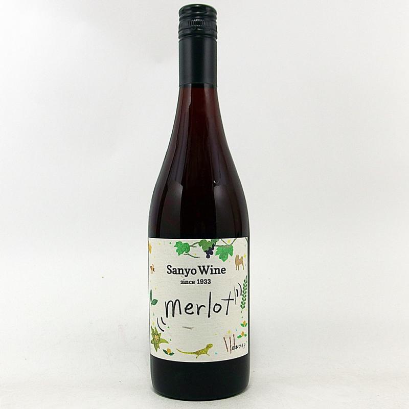 三養醸造 メルロー 750ml　日本ワイン 赤ワイン