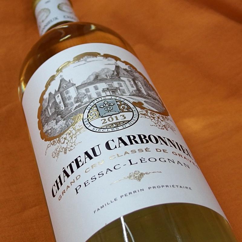 シャトー・カルボニュー ブラン 2013　750ml　フランス　ボルドー　ペサックレオニャン　グランクリュ　白ワイン　